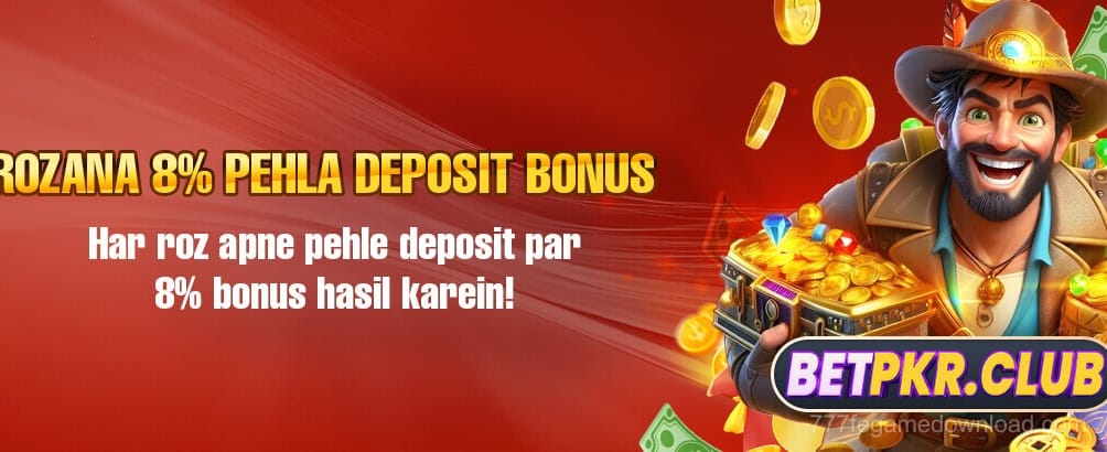777fe Game Banner - Daily First Deposit Offer